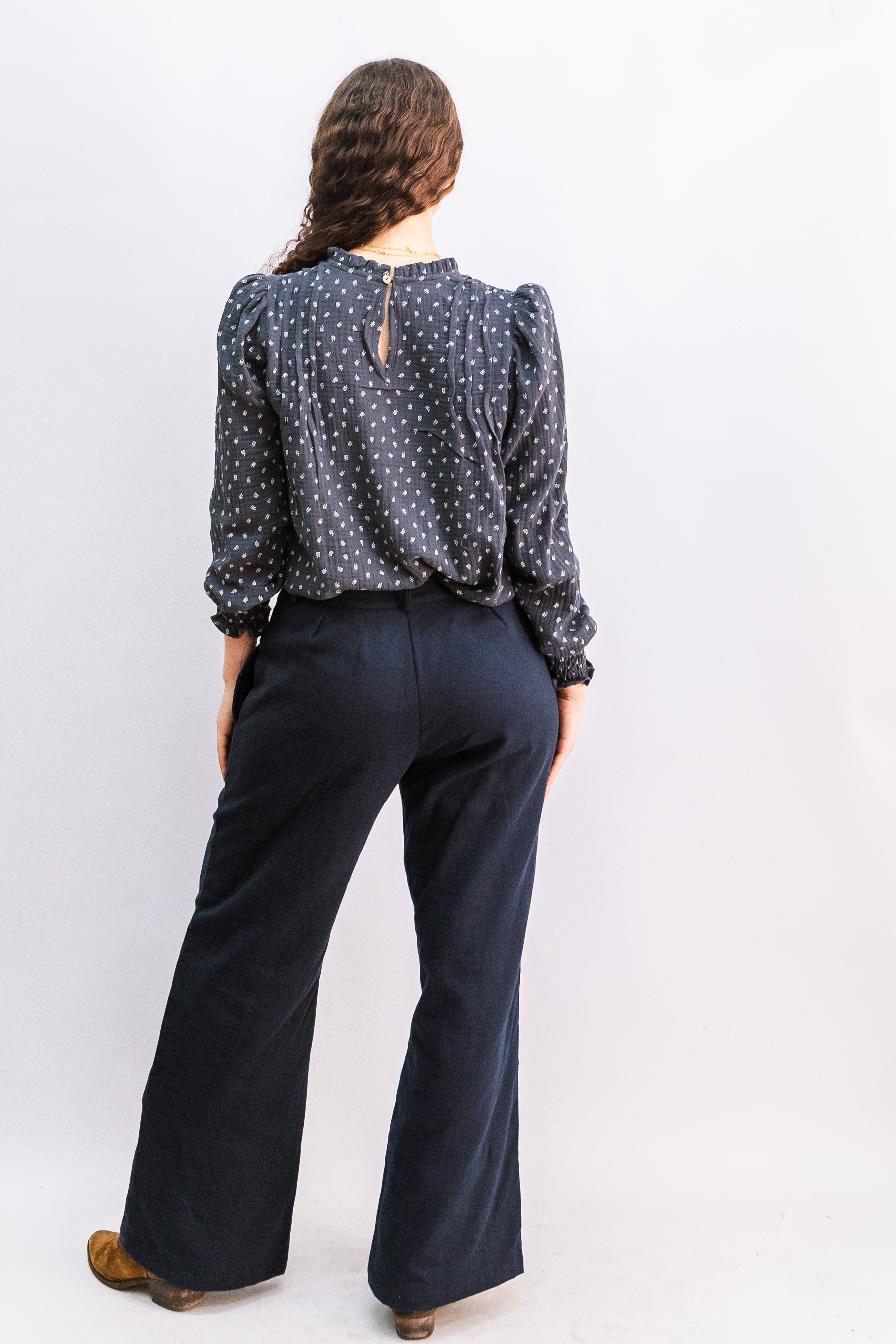BLUSA MONET ANTRACITA BRIO