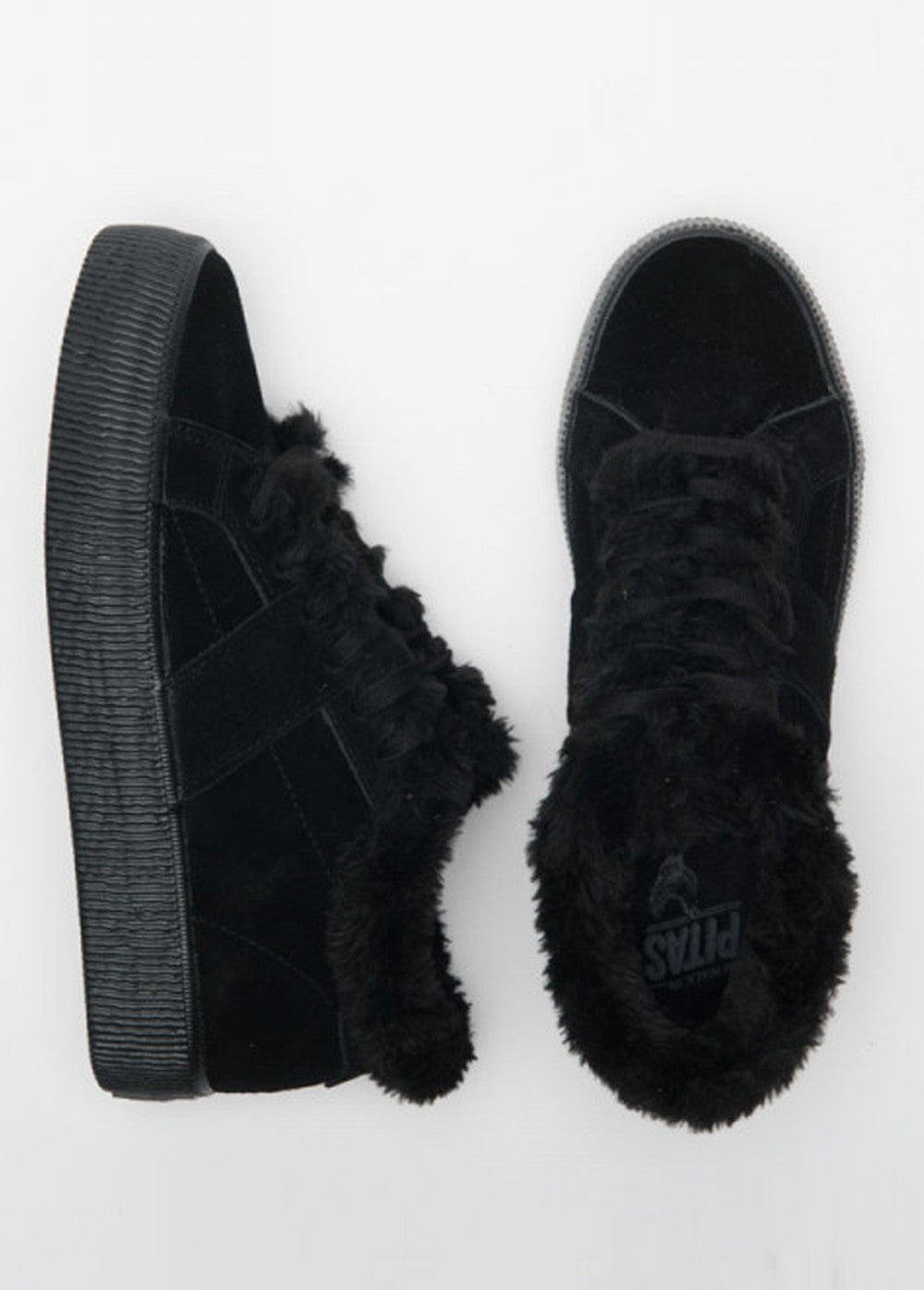 Zapatillas Fur Negras