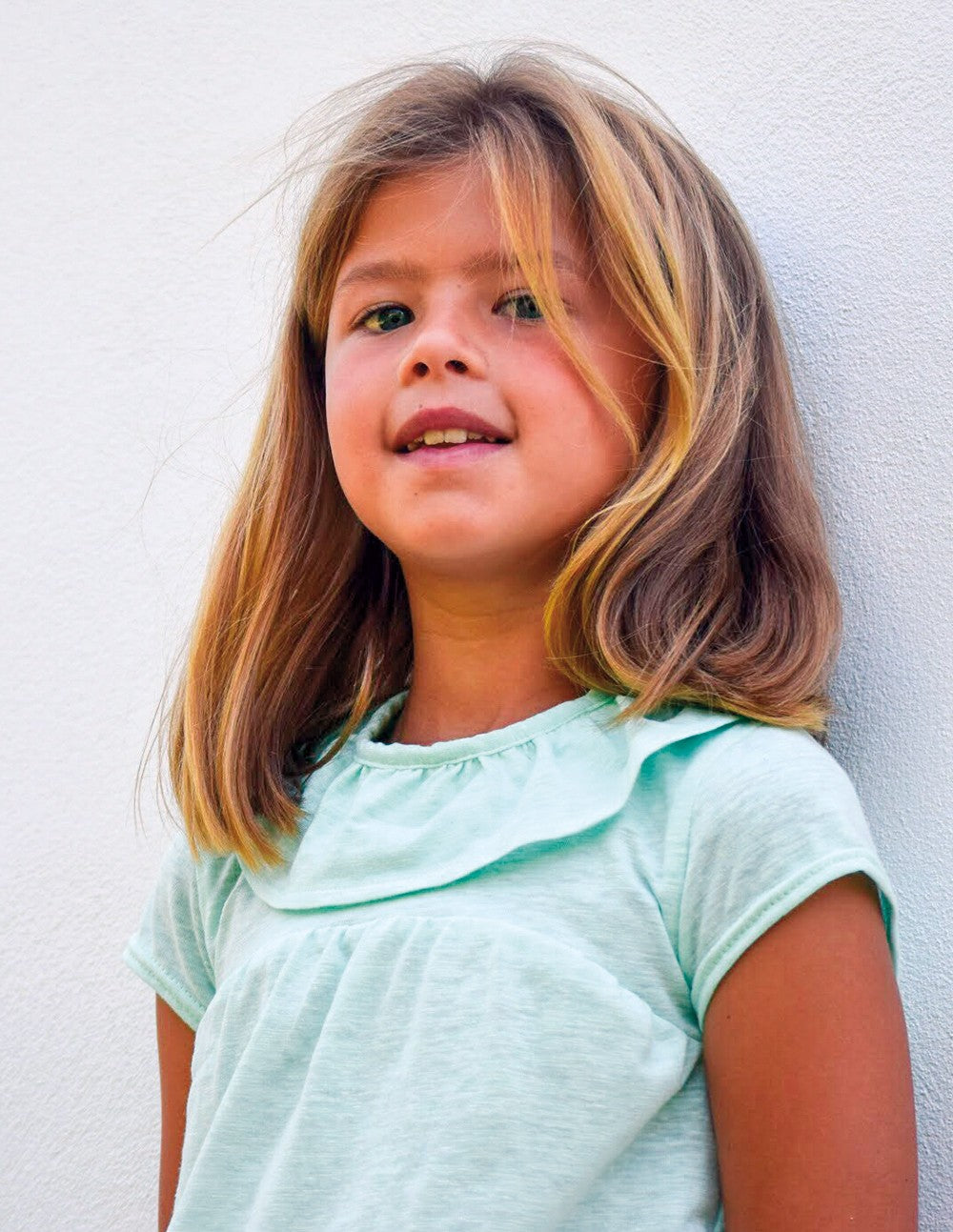 Camiseta Junior Menta - Essential Basic