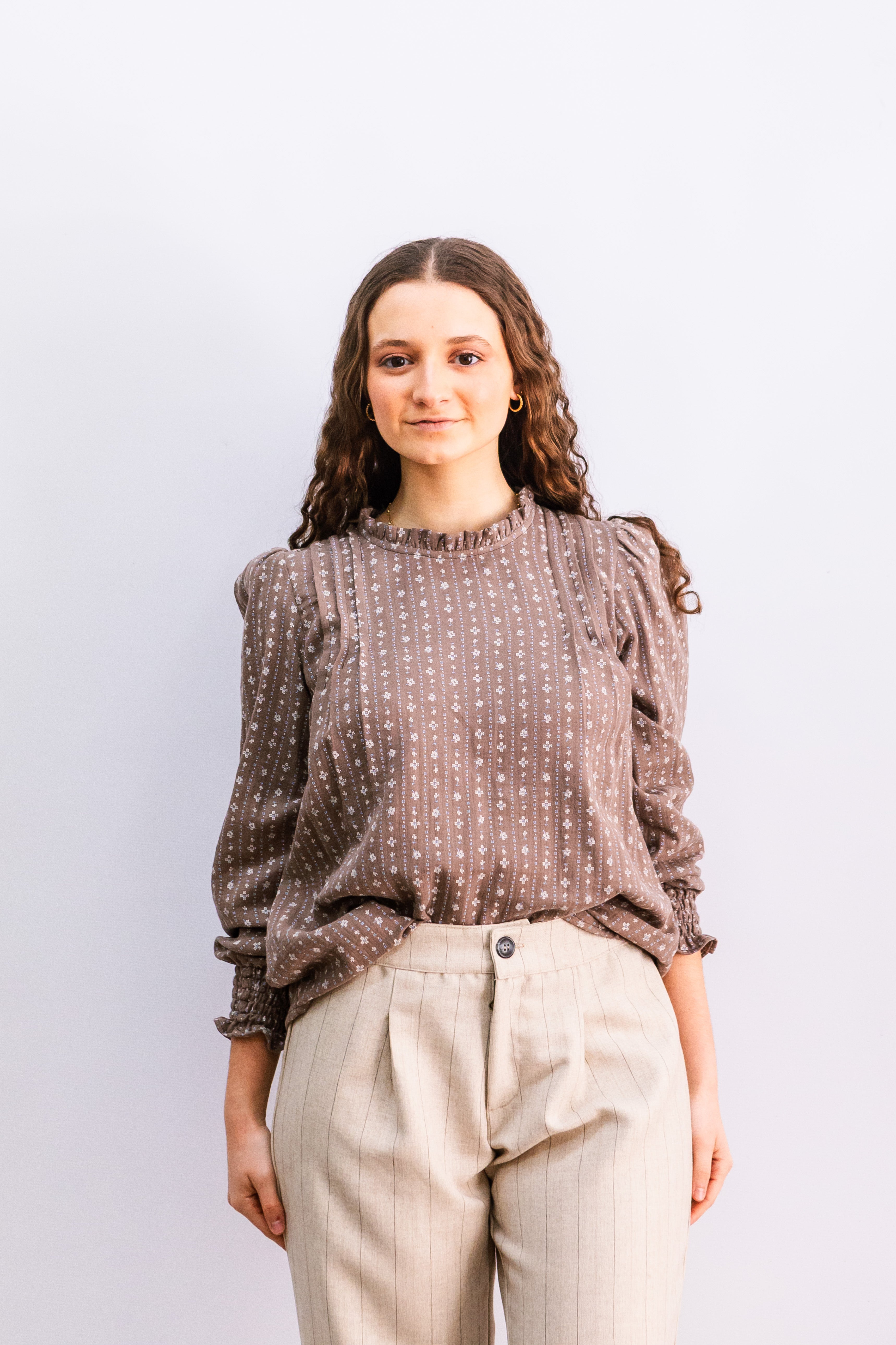 BLUSA MONET TOSTADA BRIO