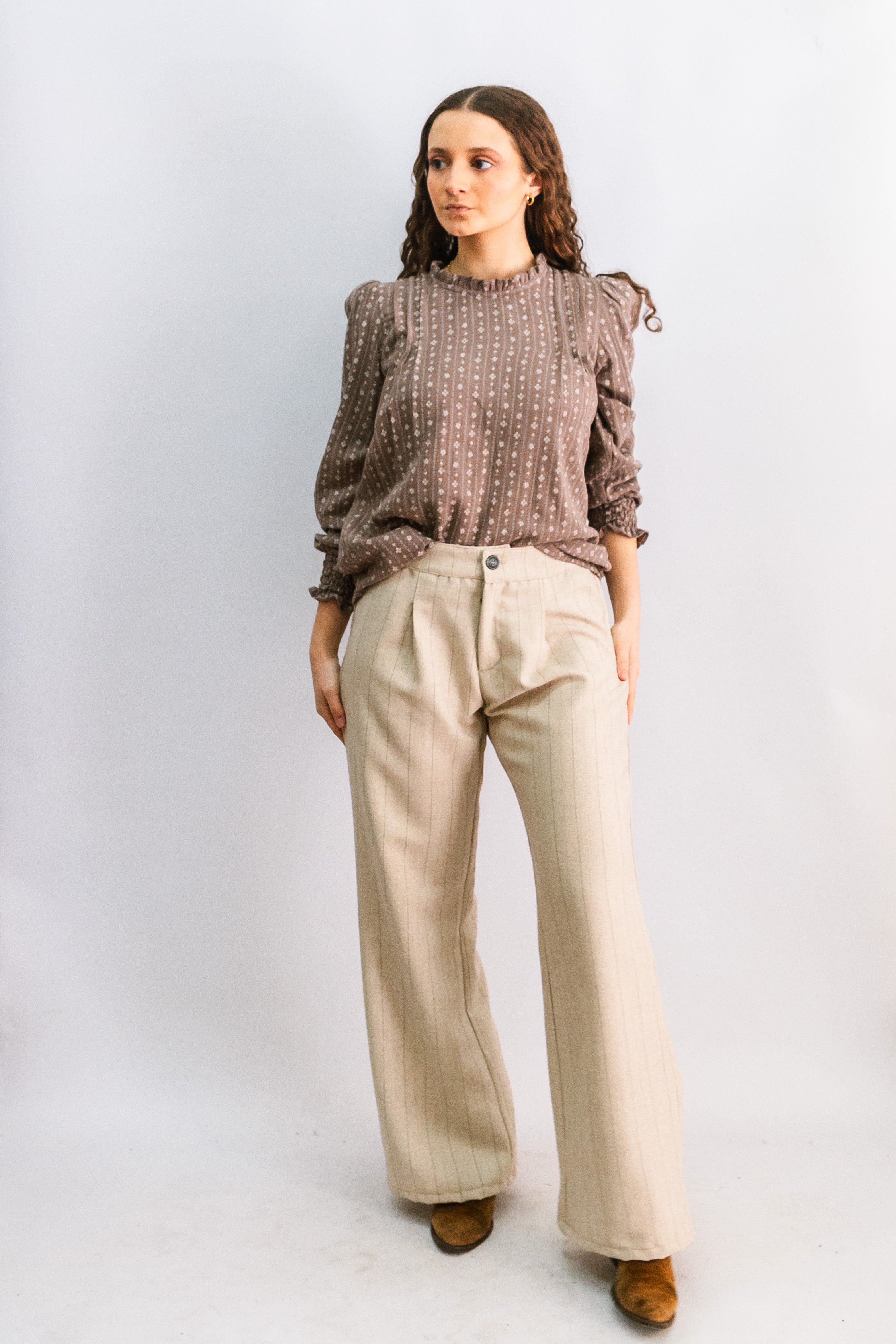 BLUSA MONET TOSTADA BRIO