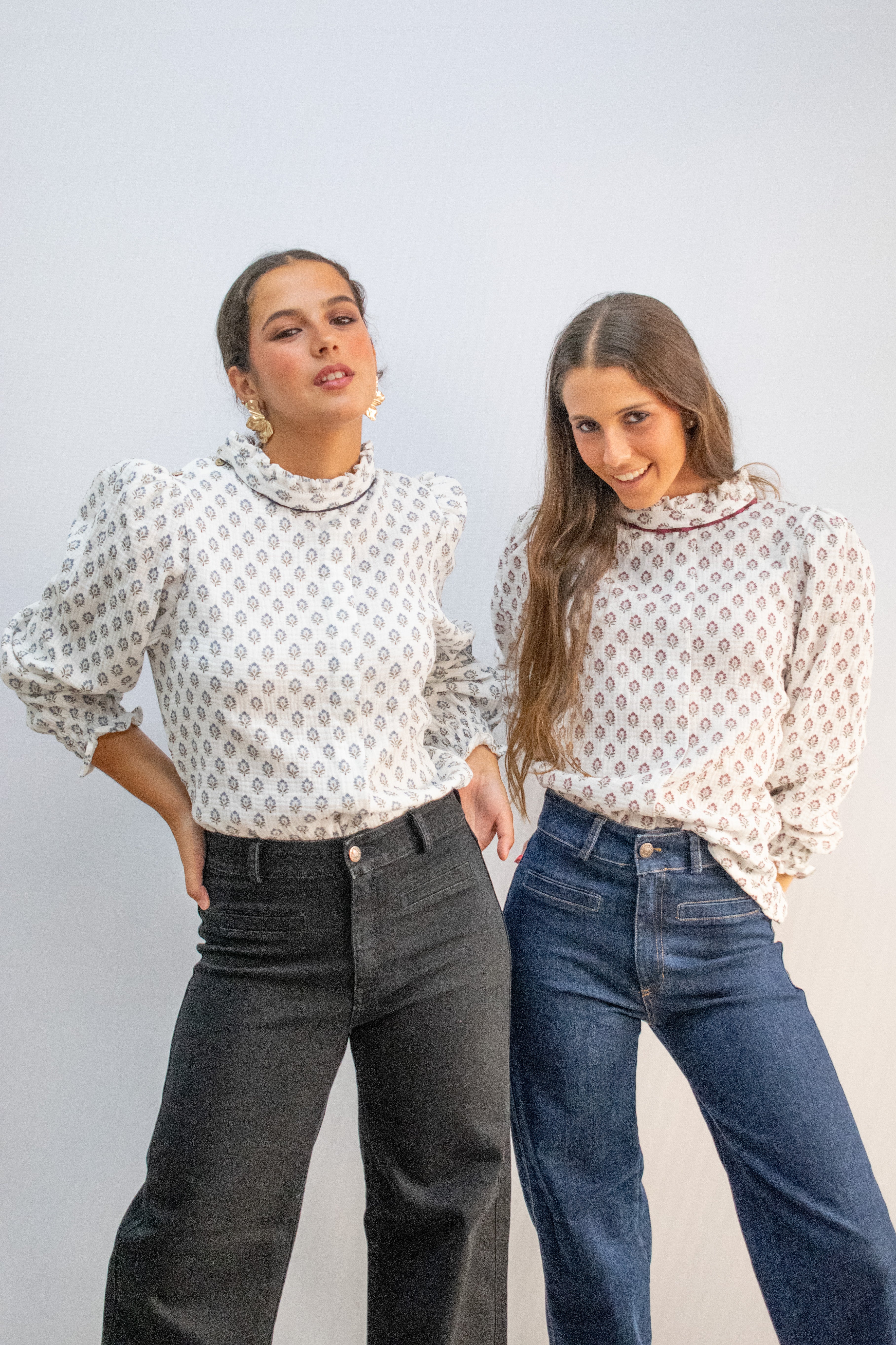 BLUSA MAO MOSAICO ROSA