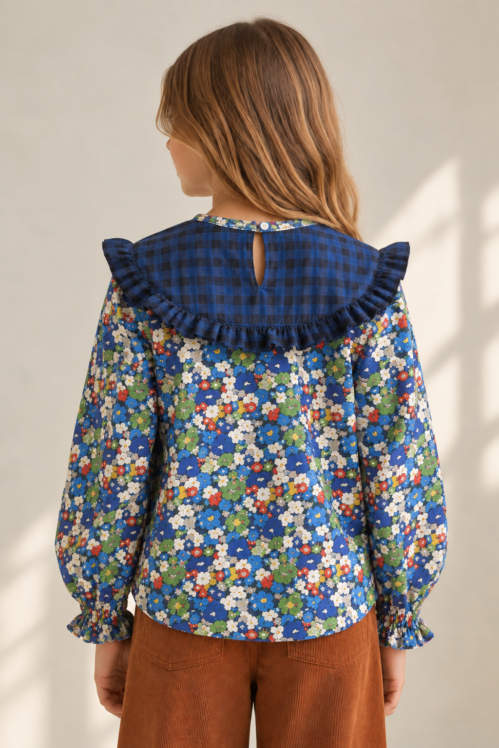 BLUSA NIVOT AZUL TINTA