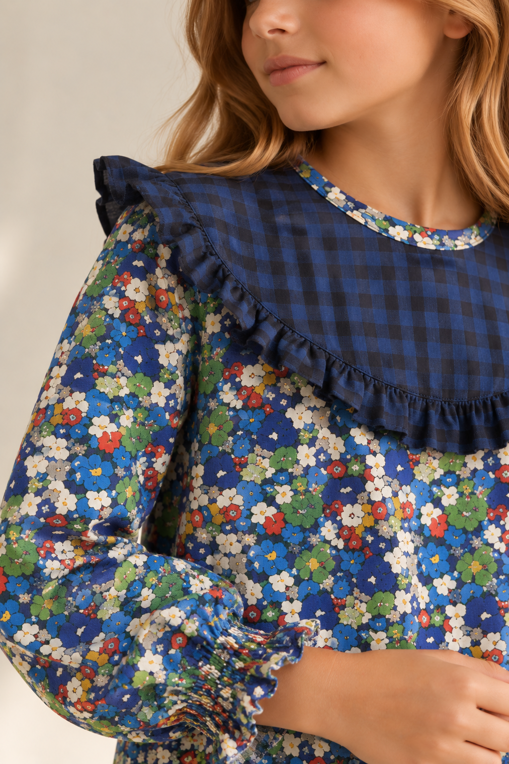 BLUSA NIVOT AZUL TINTA