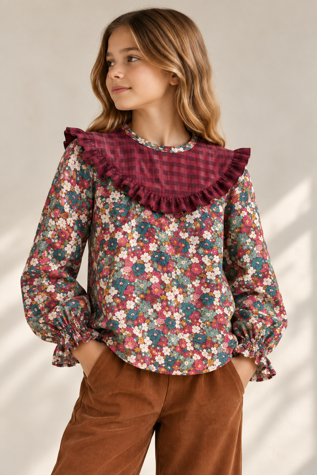 BLUSA NIVOT ROSA TINTA