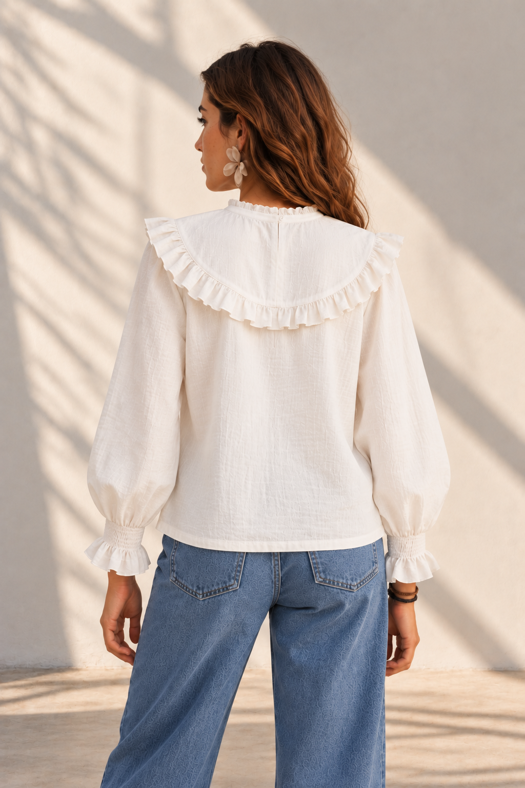BLUSA NIVOT BLANCA CHICA BRIO