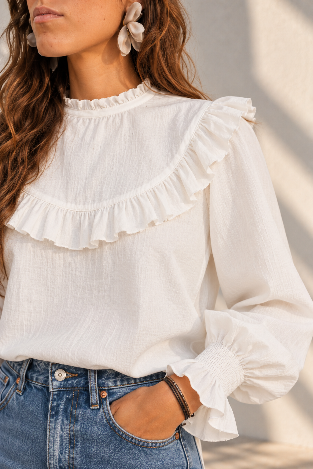 BLUSA NIVOT BLANCA CHICA BRIO