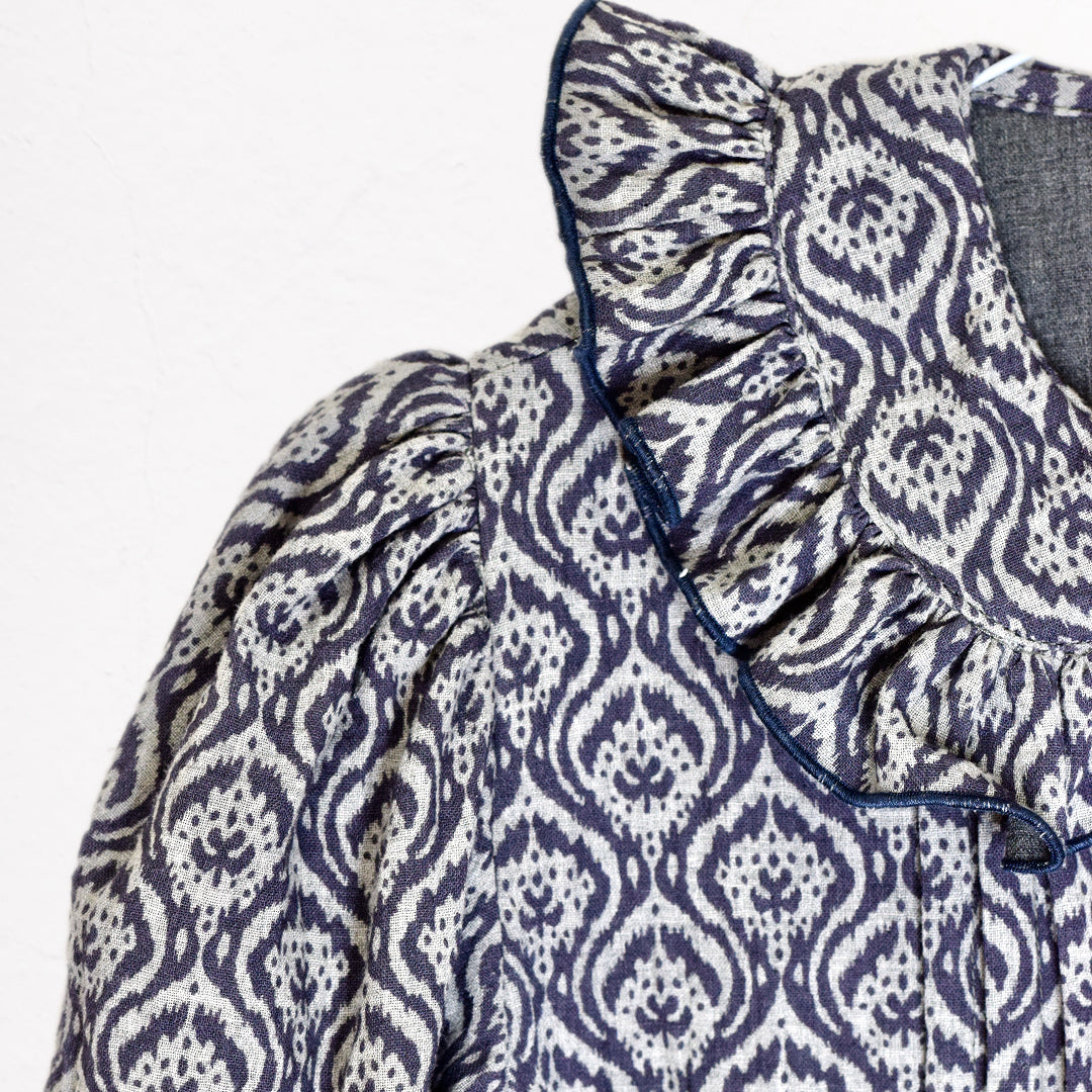 BLUSA ESCUDOS GRIS/AZUL CHICA/WOMAN