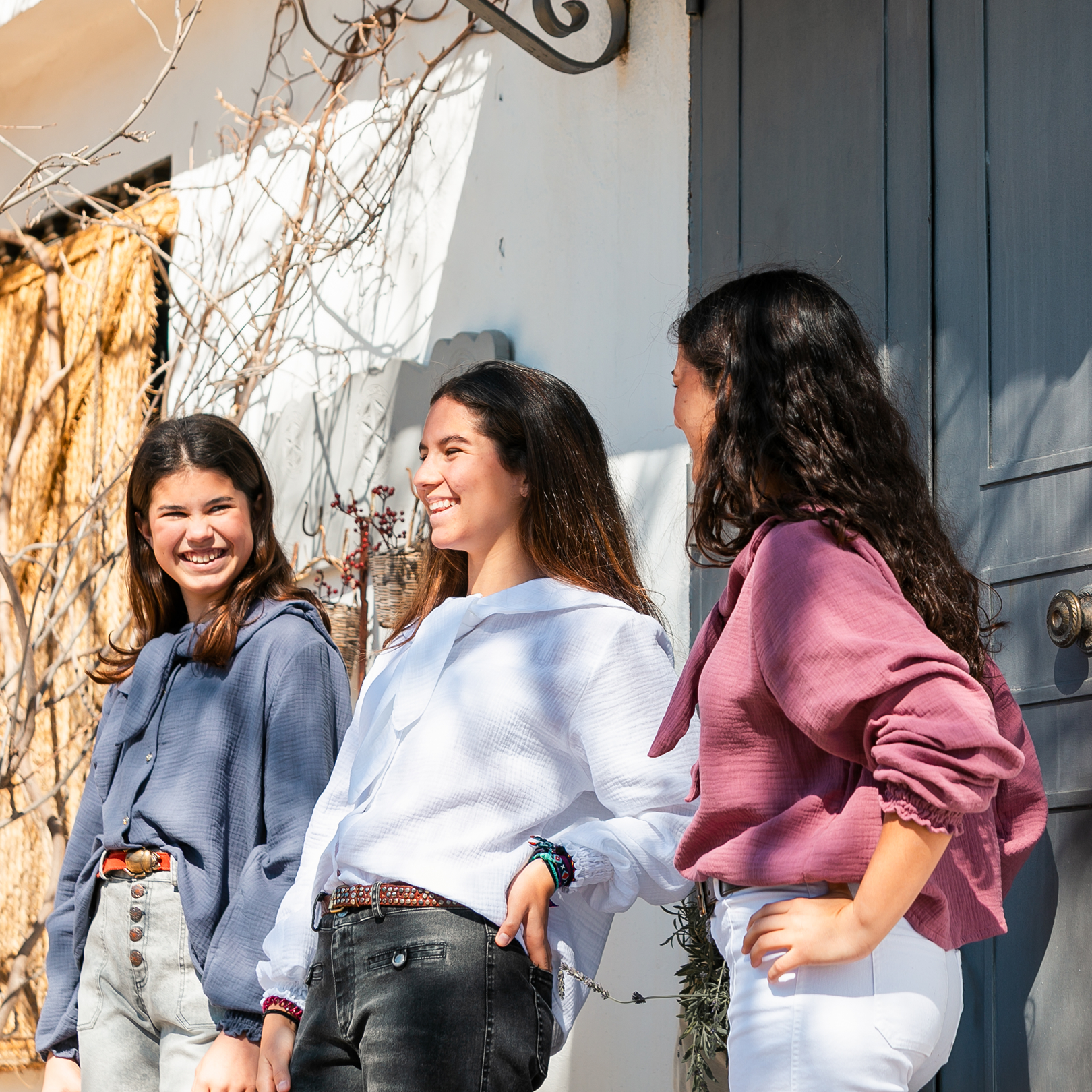 BLUSA MARINERA ROSA NIÑA/TEEN