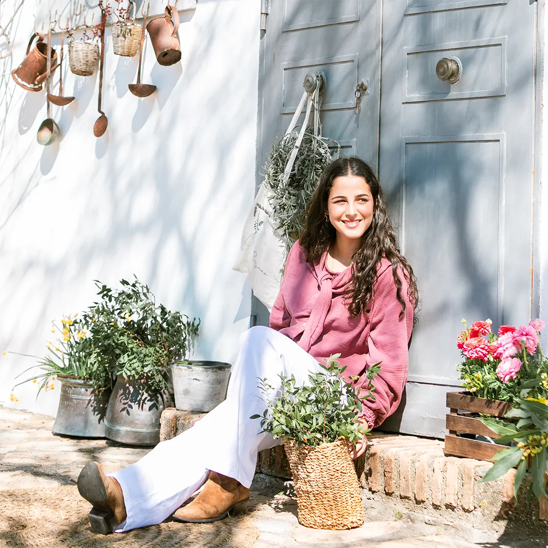 BLUSA LISA MARINERA ROSA CHICA/WOMAN