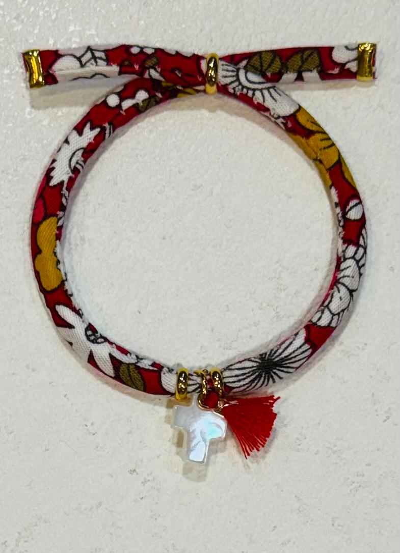 PULSERA LIBERTY CRUZ NÁCAR