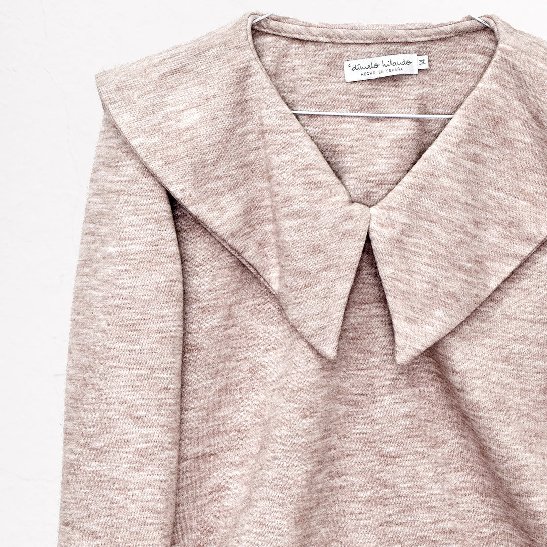 JERSEY PICO VOLANTE ROSA CHICA/WOMAN