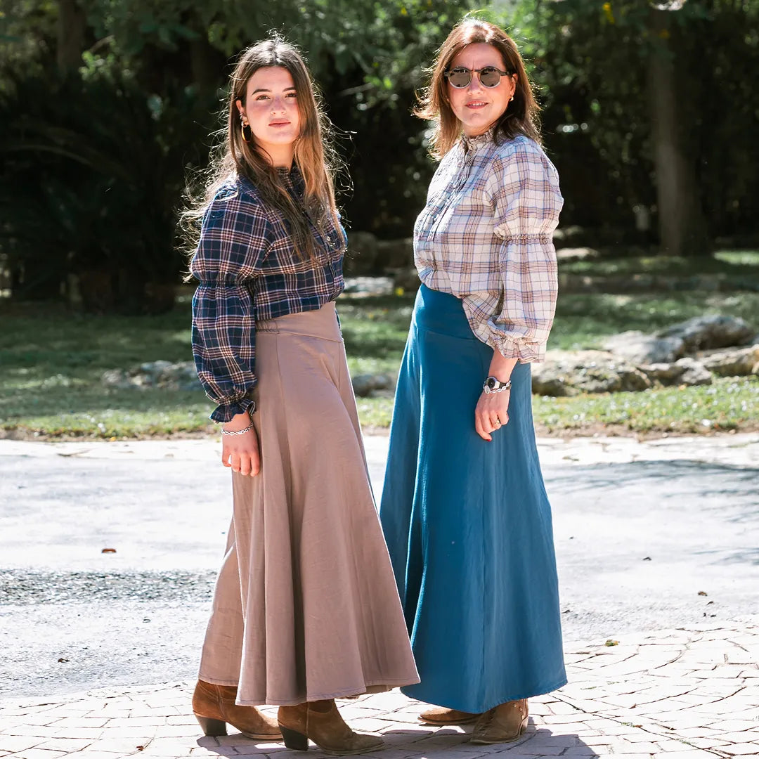 PANTALON DE CAPA AZUL CHICA/WOMAN