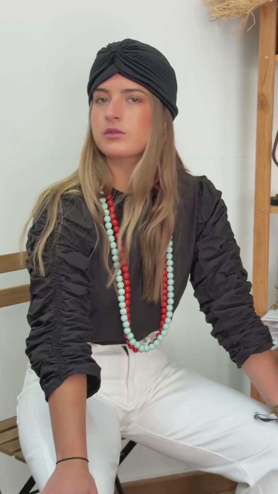 BLUSA PILAR NEGRA