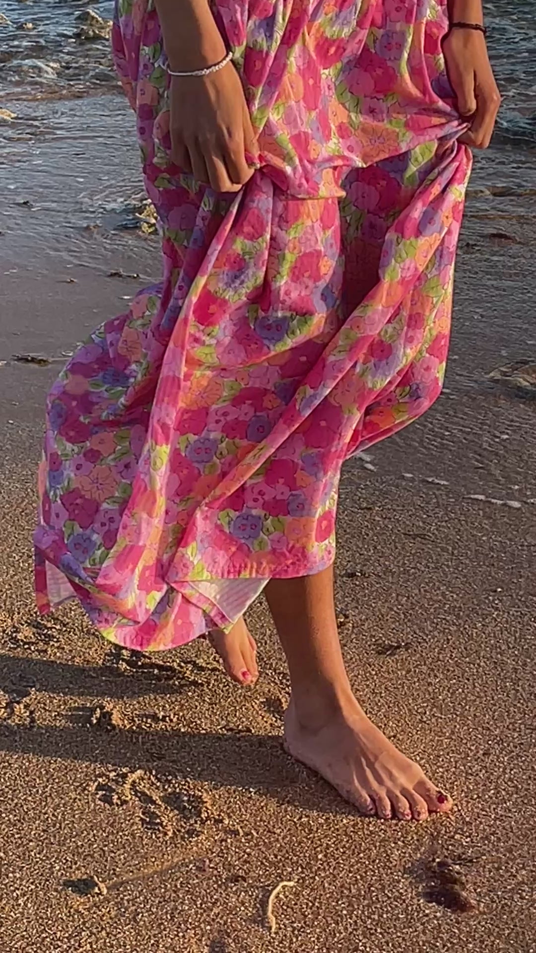 FALDA/VESTIDO ACUARELA ROSA SALITRE