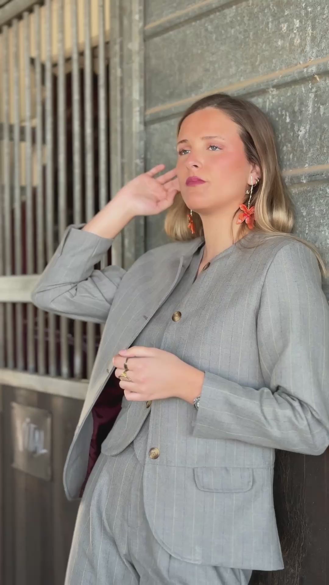 VESTE LONGUE MARENGO