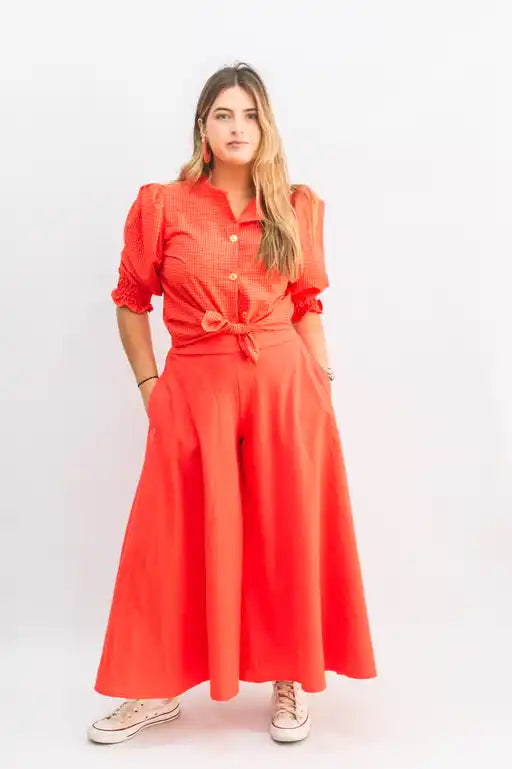 PANTALÓN CAPA - ROJO