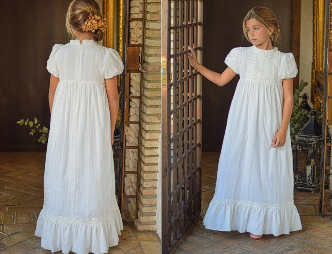 vestido de comunión bumburi