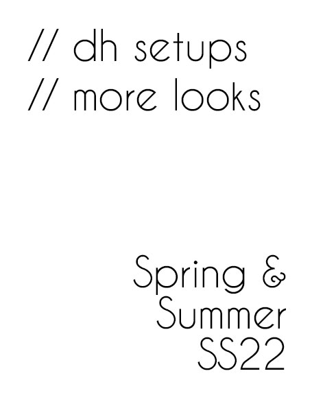 Setups Primavera Verano Dimelo Hilando